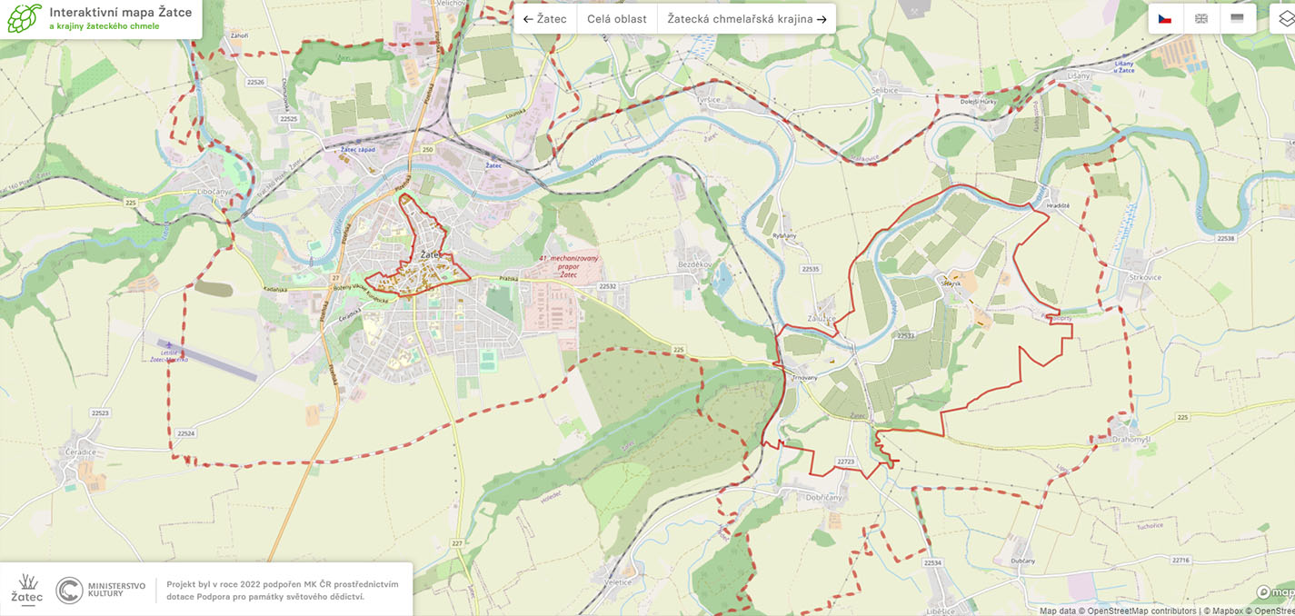 Interaktivní mapa